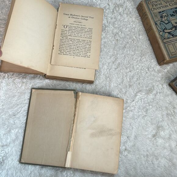 Vintage early 1900s book lot of 4 Mark Mason Alger Grace Harlowe Flower HC ACCPT - Picture 11 of 11